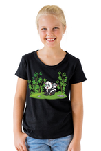 Load image into Gallery viewer, Mom and Baby Panda - Kid's Round Neck Half Sleeve T-Shirt
