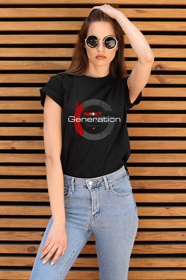 Next Generation - Women's Round Neck Half Sleeve T-Shirt