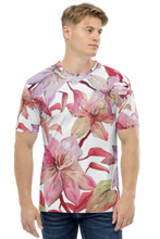 Load image into Gallery viewer, Painted Flower Pattern - Men&#39;s All Over Printed Half Sleeve T-Shirt
