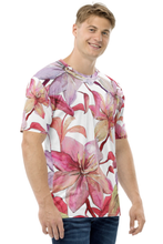 Load image into Gallery viewer, Painted Flower Pattern - Men&#39;s All Over Printed Half Sleeve T-Shirt
