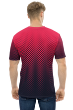 Load image into Gallery viewer, Pixel Transition of Red - Men&#39;s All Over Printed Half Sleeve T-Shirt
