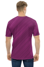 Load image into Gallery viewer, Purple Magic Pattern - Men&#39;s All Over Printed Half Sleeve T-Shirt
