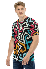 Load image into Gallery viewer, Puzzle Wall - Men&#39;s All Over Printed Half Sleeve T-Shirt
