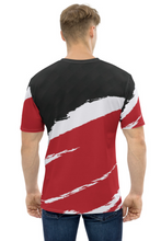 Load image into Gallery viewer, RBW on Diamond Pattern - Men&#39;s All Over Printed Half Sleeve T-Shirt
