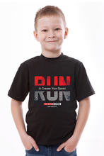 Load image into Gallery viewer, Run Feel Better and Best - Kid's Round Neck Half Sleeve T-Shirt
