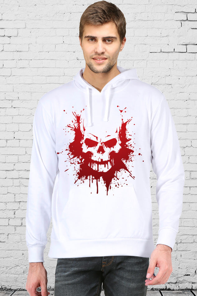 Skull Splashing - Men's Hooded SweatShirt