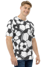 Load image into Gallery viewer, Soccer Life - Men&#39;s All Over Printed Half Sleeve T-Shirt
