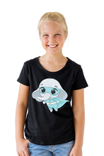 Load image into Gallery viewer, Super Hero Elephant - Kid&#39;s Round Neck Half Sleeve T-Shirt
