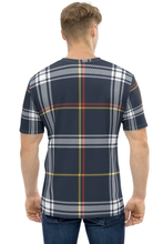 Load image into Gallery viewer, Tartan Square Pattern - Men&#39;s All Over Printed Half Sleeve T-Shirt
