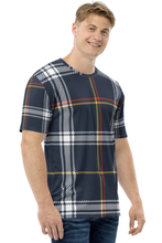 Load image into Gallery viewer, Tartan Square Pattern - Men&#39;s All Over Printed Half Sleeve T-Shirt
