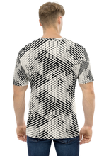 Load image into Gallery viewer, Tilted Triangle Pattern - Men&#39;s All Over Printed Half Sleeve T-Shirt
