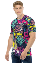 Load image into Gallery viewer, Wow Street - Men&#39;s All Over Printed Half Sleeve T-Shirt
