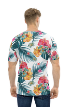 Load image into Gallery viewer, Beautiful Summer Floral Pattern - Men&#39;s All Over Printed Half Sleeve T-Shirt
