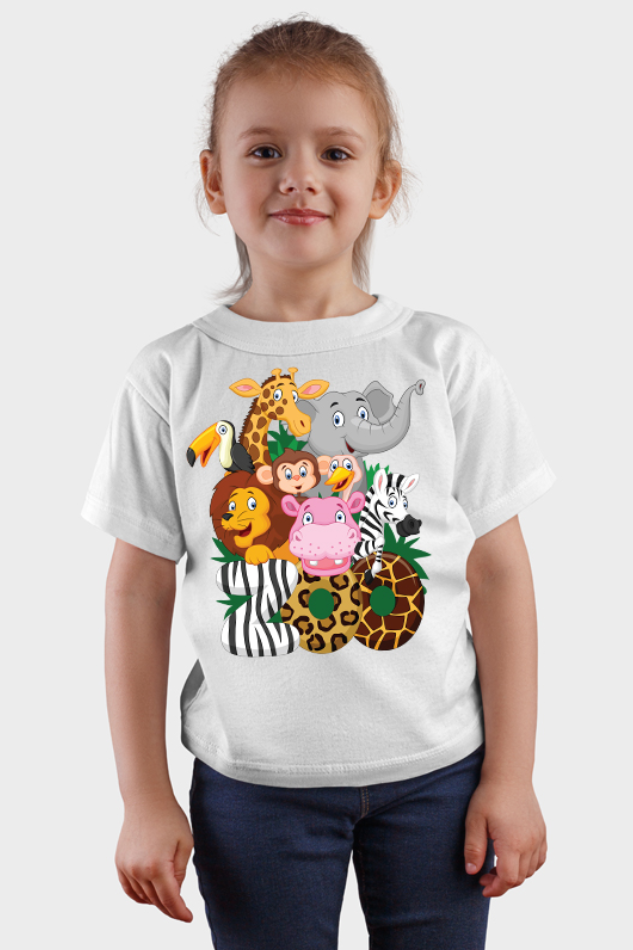 Animal Planet - Kid's Round Neck Half Sleeve T-Shirt